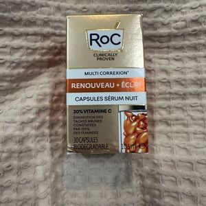 ROC multi correxion renouveau and eclat night serum capsules